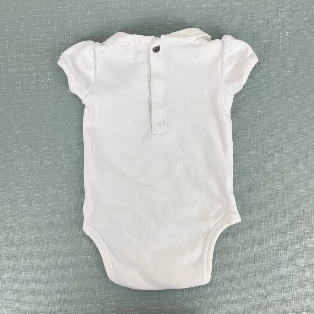 Jacadi Oh La La Paris! White Bodysuit 1 Month